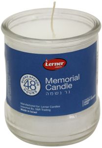 48-hour Yahrzeit Glass