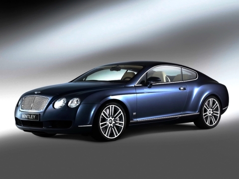 A Bentley Continental GT