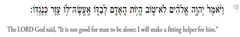 Genesis 2:18